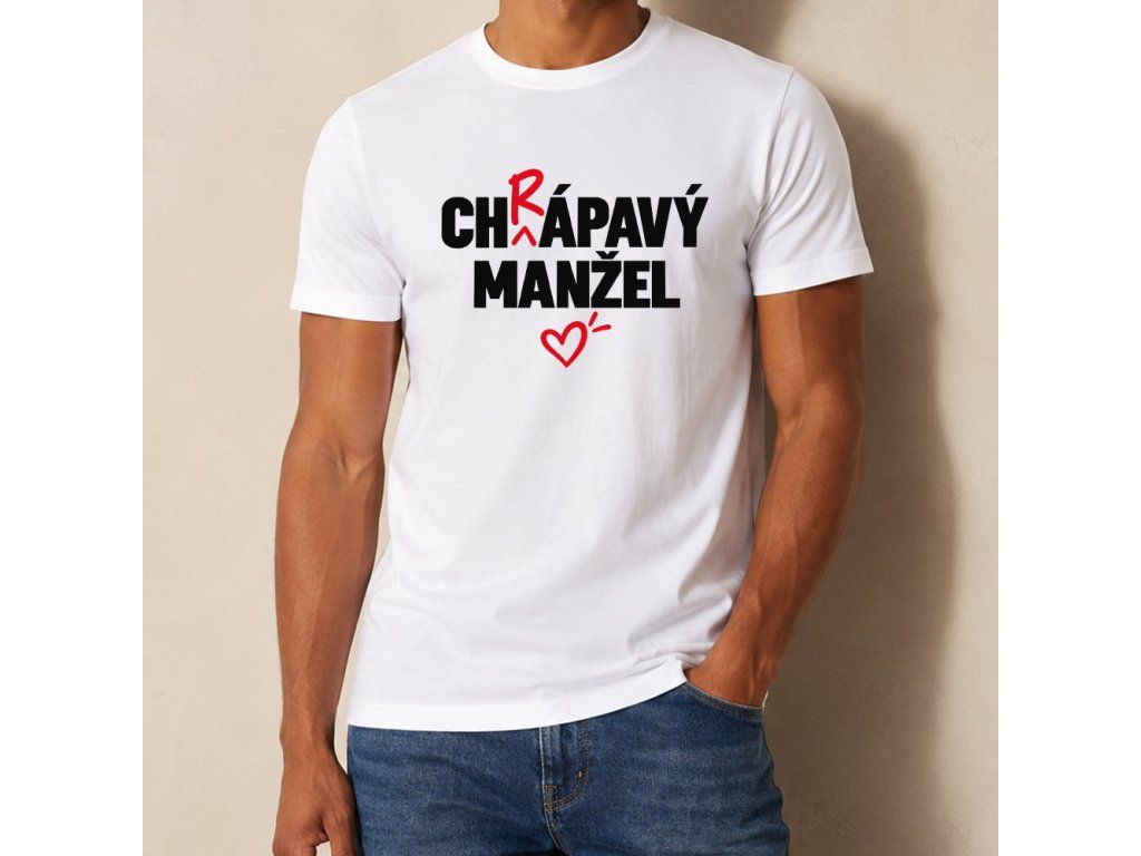 Vtipné tričko jako dárek pro manžela