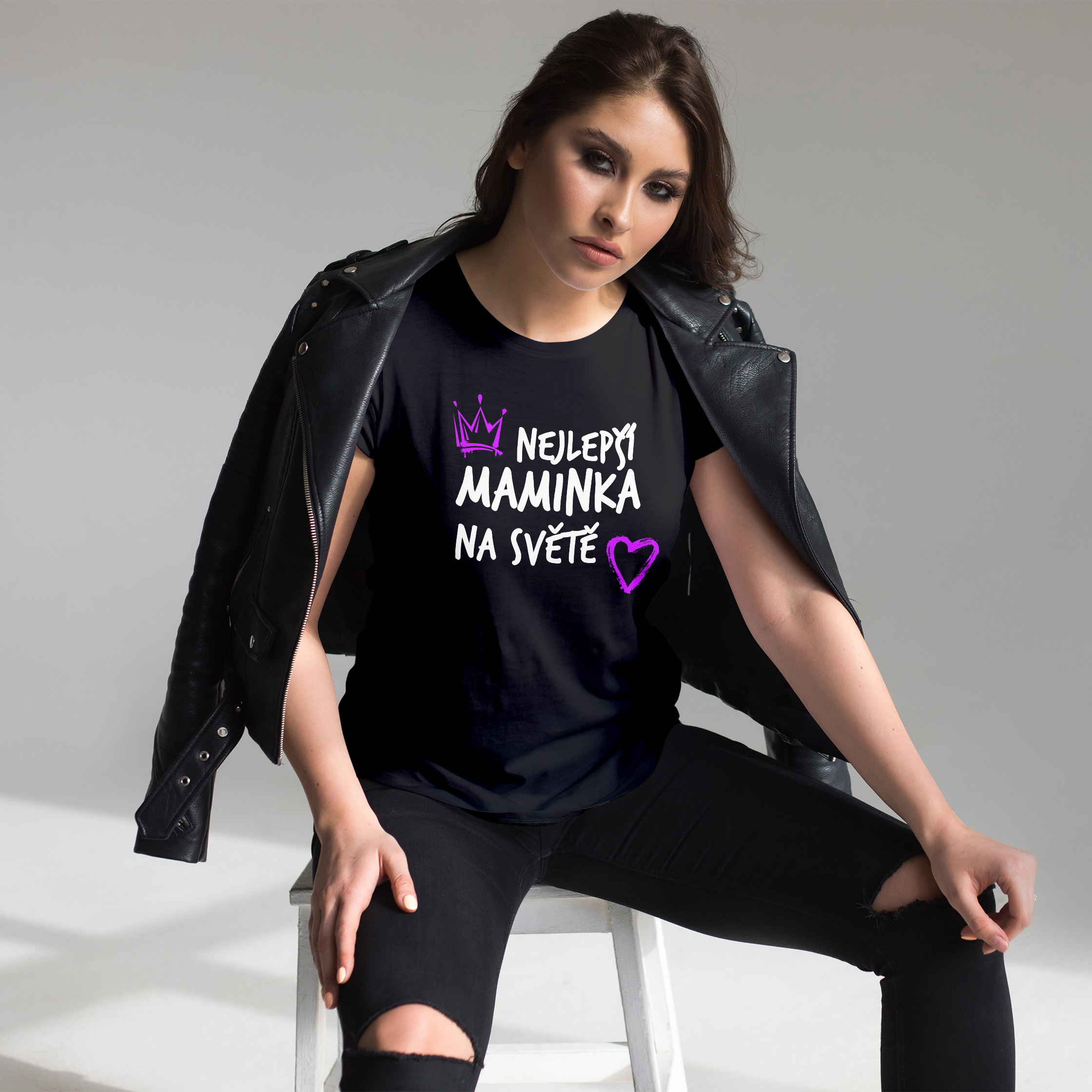 Dámské tričko Nejlepší maminka