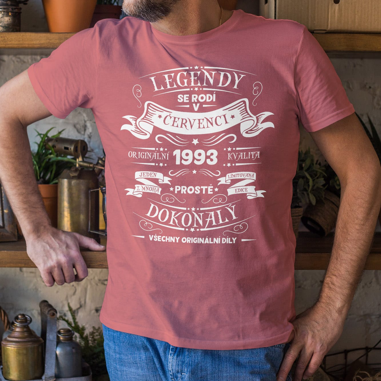 Korálová tričko Legendy