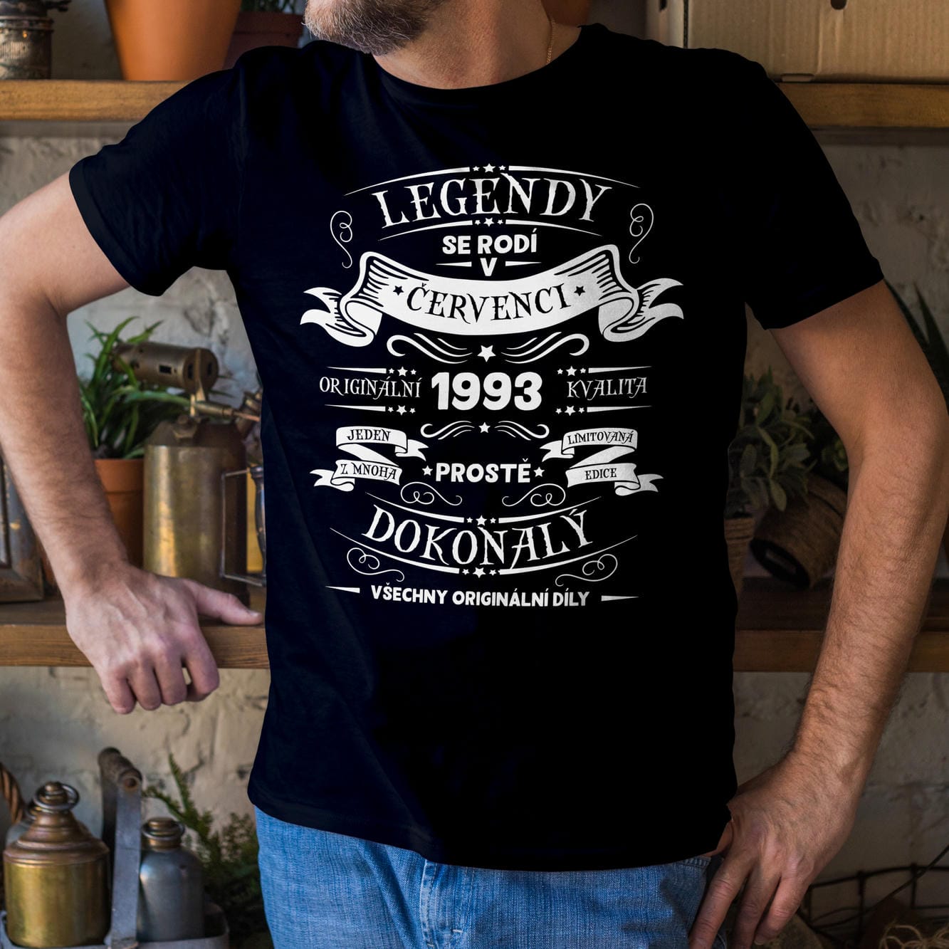 Černá tričko Legendy